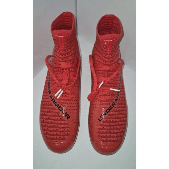 UNDER ARMOUR HIGHLIGHT 2 MC KNIT RED FOOTBALL CLEATS MEN\'S SIZE 12 NEW main image 10